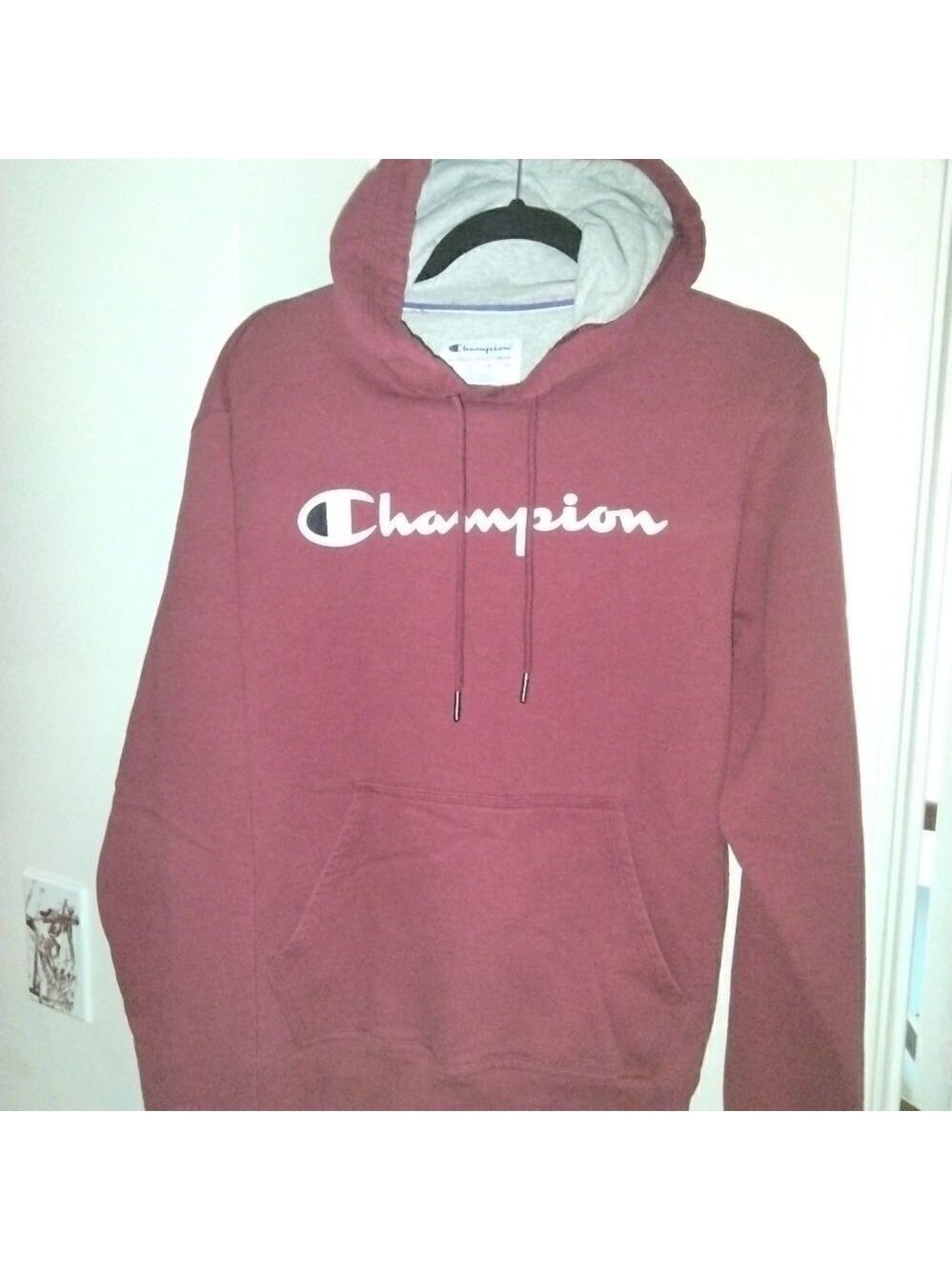 Champion Spellout Hoodie 